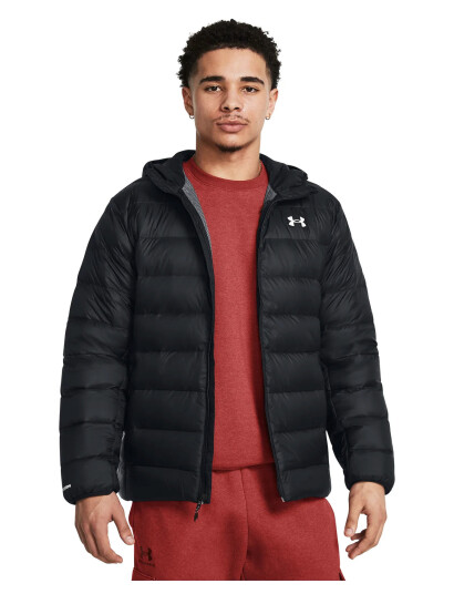 Under Armour Legend Down Hooded Jacket - Black - L