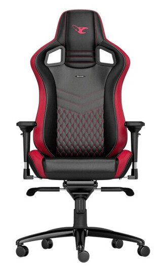Noblechairs Epic Mousesports Edition Polstret Sete Polstret Rygg Sort Rød Sort Rød Lær Polyurethan Lær Polyuretan Pu Noblechairs Epic Mousesports Edition Polstret Sete Polstret Rygg Sort Rød Sort Rød Lær Polyurethan Lær Polyuretan Pu