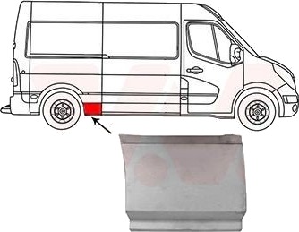 Sidevegg VAN WEZEL 4399142