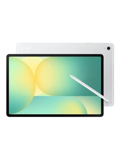 Samsung Galaxy Tab S10 FE+ 5G 128GB/8GB Sølv Nettbrett Samsung Galaxy Tab S10 FE+ 5G 128GB/8GB Sølv Nettbrett