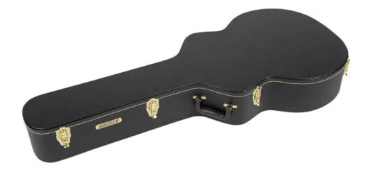 Gretsch G6302 Extra Long Jumbo 12 String Flat Top Case, Svart Gretsch G6302 Extra Long Jumbo 12 String Flat Top Case, Svart