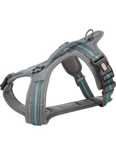 Trixie Fusion touring harness LXL: 7289 cm/30 mm graphite/ocean