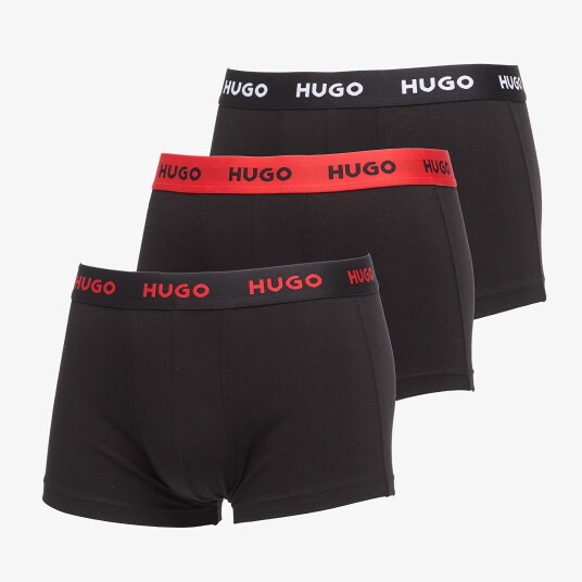HUGO Trunk Triplet Pack - Black - XL