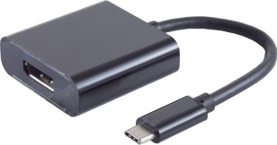 Shiverpeaks Bs14-05002, Usb Type-C, Displayport, Hankjønn, Hankjønn, Rett, Rett