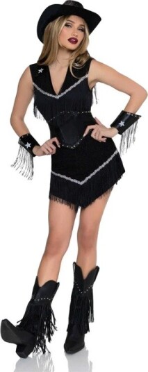 Rodeo Star - Cowgirl Kostyme til Dame - X-Large
