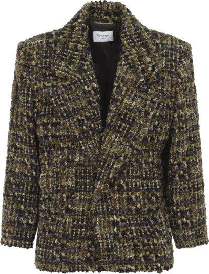 Saint Laurent Dame Jakker Grønn M,