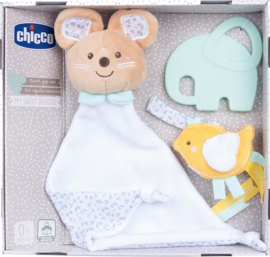 Chicco Doudou Gavesett Med Koseklut Og Babyleke