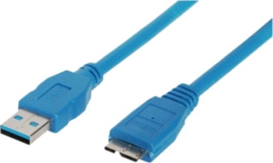 Shiverpeaks Bs77192, 1,8 M, Usb A, Micro-Usb B, Usb 3.2 Gen 1 (3.1 Gen 1), Blå