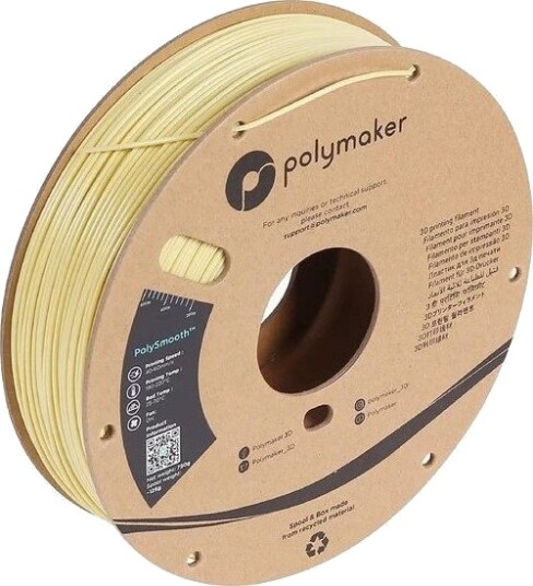 Polymaker Polysmooth Pvb 1.75 Mm 0.75 Kg Brunlig-Lys Gjennomsiktig