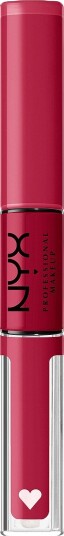 NYX Professional Makeup   Shine Loud High Pigment Lip Shine   Rosa