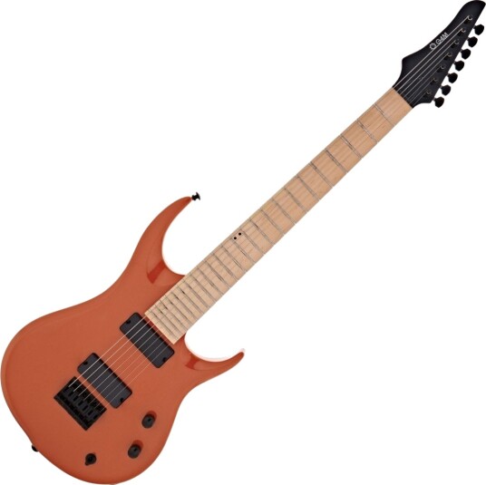 G4M 529 Elektrisk Gitar 8-strengs Jet Black