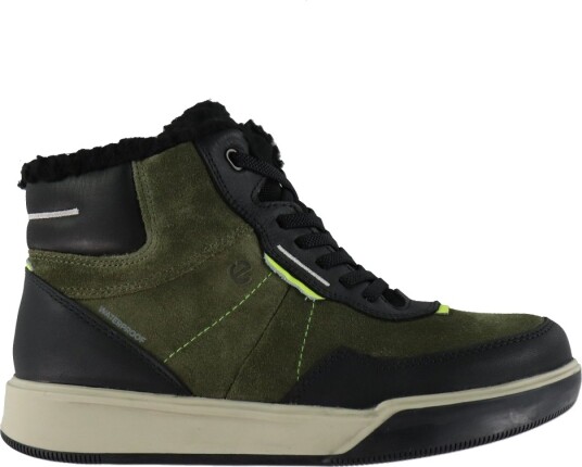 Ecco Vintersko Street Court K Sporty Black/Tarmac/Black Ecco 39 Vinterstøvler Armygrønn Grønn Svart