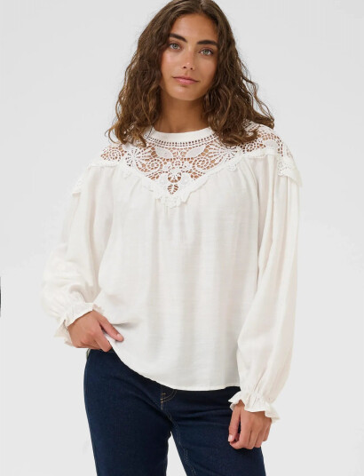 Culture Cuallegra Blouse - White - XL Culture Cuallegra Blouse - White - XL