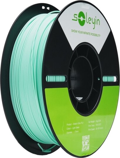Filament Soleyin Ultra Pla 1 Kg Lys Grønn (3301010508)