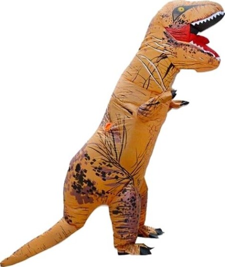 Halloween Oppblåsbart T-Rex Kostyme til Barn