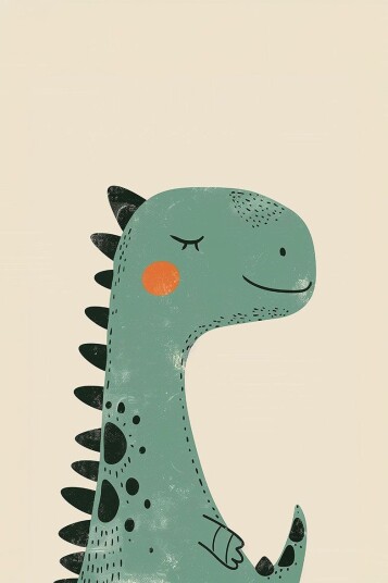 Namly Design Plakat Dinosaurkunst POSTERK9M326 Namly Design Plakat Dinosaurkunst POSTERK9M326