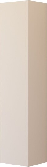 Dansani Inzo Classic Glatt Høyskap Slim 1 dør Sand Matt / 40cm Versjon C Venstre Hengslet