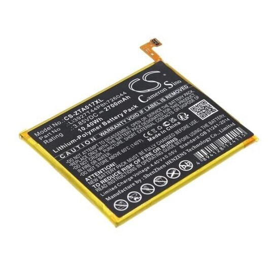 ZTE B2017G batteri (2700 mAh 3.85 V, Sort) ZTE B2017G batteri (2700 mAh 3.85 V, Sort)