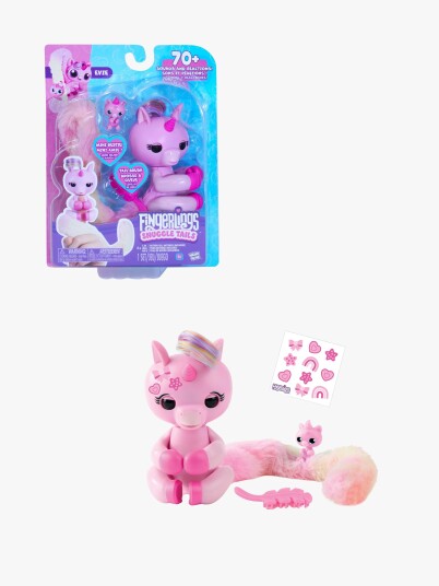 Fingerlings Snuggle Tails Unicorn Pink One Size Fingerlings Snuggle Tails Unicorn Pink One Size