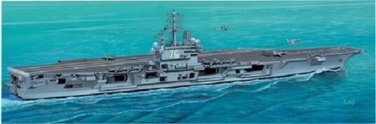 Italeri U.S.S. Ronald Reagan CV-76 Modellskip 1:720