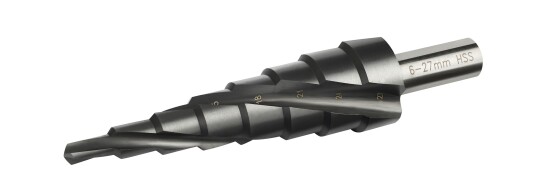 Ironside 201575 Trinnbor 8 trinn Ø 6–27 mm Maskintilbehør & forbruk