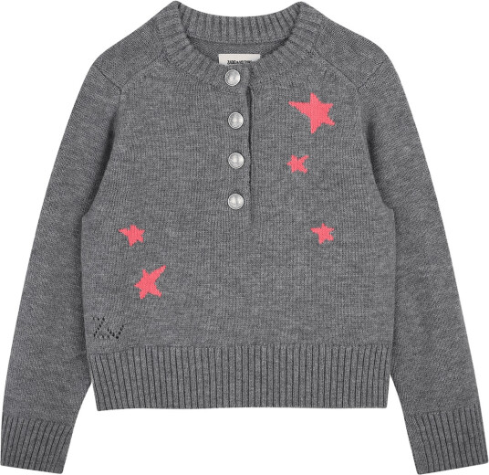 Zadig & Voltaire Kids Pullover Grey 164