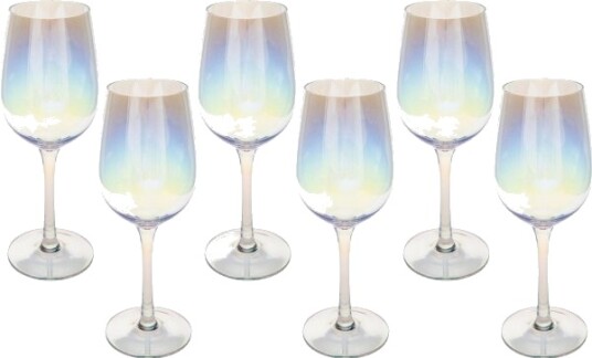 Secret De Gourmet Fantasy Vinglass 6 Stk 380 Ml Gjennomsiktig Secret De Gourmet Fantasy Vinglass 6 Stk 380 Ml Gjennomsiktig