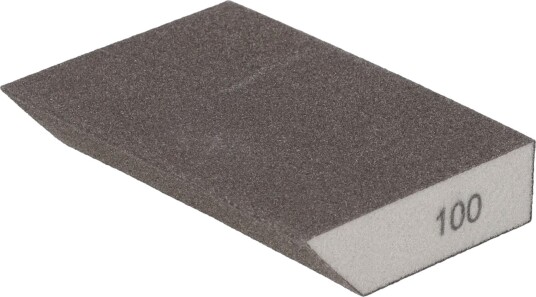 Dedra FF3060 Slipekloss 125 × 90 × 65 × 25 mm, Elektrokorund, Korn 60 Dedra FF3060 Slipekloss 125 × 90 × 65 × 25 mm, Elektrokorund, Korn 60