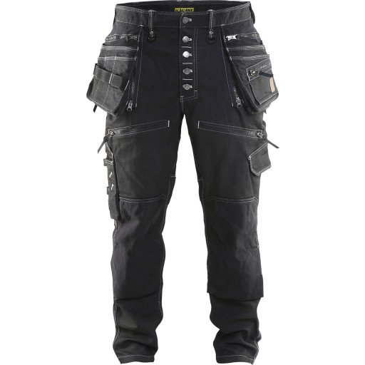 Blåkläder Håndverksbukse stretch Svart D104