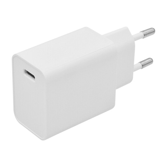 ELETRA USB-C VEGGLADER 20 W PD 1 P, HVIT