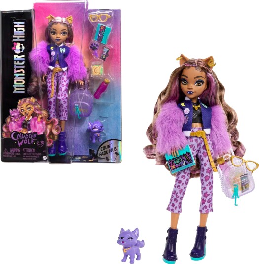 Monster High Core Clawdeen Dukke 4+ år