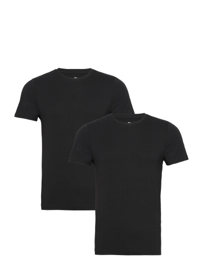 Dovre Dovre T-Shirt 2-Pack - Black - M Dovre Dovre T-Shirt 2-Pack - Black - M