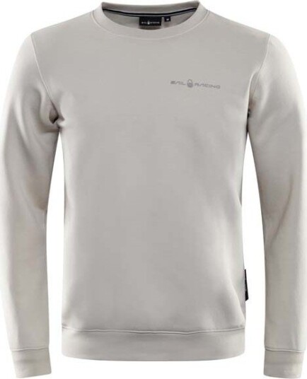 Sail Racing Men"s Bowman Logo Sweater Ecru XL Sail Racing Men"s Bowman Logo Sweater Ecru XL