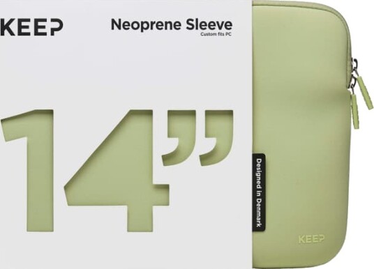 KEEP 14 neoprenetui for bærbar PC (nile) KEEP 14 neoprenetui for bærbar PC (nile)