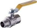Kfa Kuleventil Klem-/Skruemuffe 1/2" 730-210-15 Kfa Kuleventil Klem-/Skruemuffe 1/2" 730-210-15