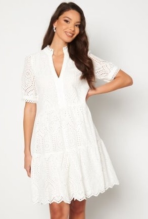 Y.A.S Holi SS Dress Star White XL