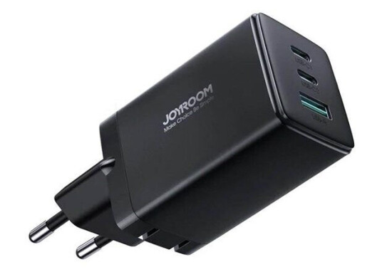 Joyroom Charger GaN Ultra 65W 2C1A Cable C-C  TCG01 (black)