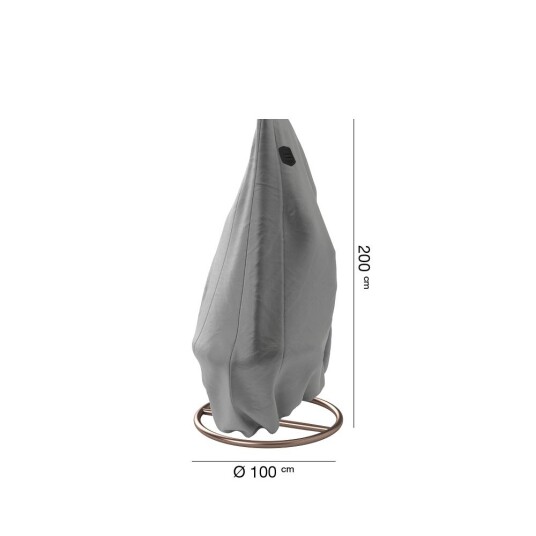 AquaShield Møbeltrekk AquaShield Til hengende huske 100 x 200 cm Grå