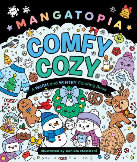 Mangatopia: Comfy Cozy A Warm and Wintry Coloring Book