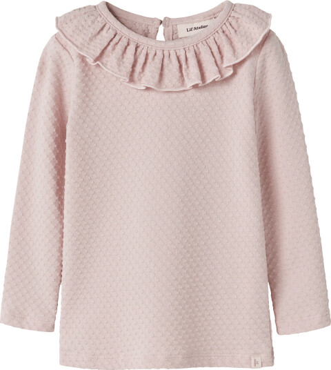 Lil"Atelier Nmfnoel Ls Slim Top Lil Pink 116