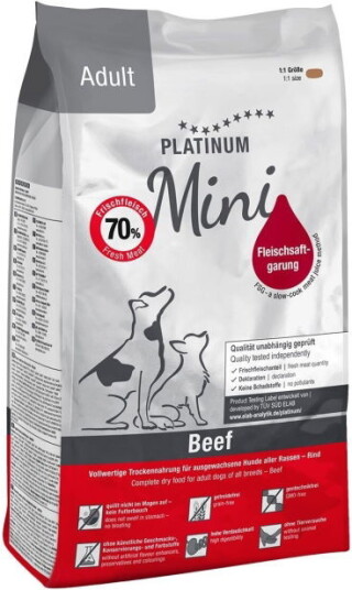 Platinum Mini Adult Beef & Potato 900 G Platinum Mini Adult Beef & Potato 900 G