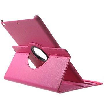 iPad 9.7 2017/2018 Roterende Deksel Varm Rosa