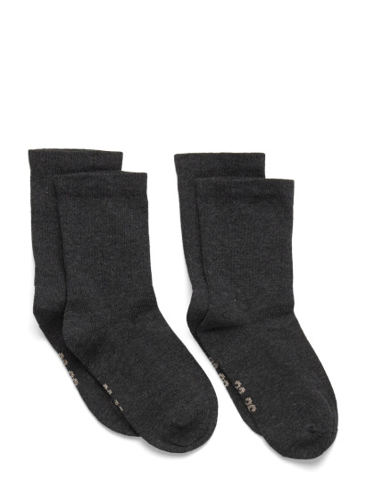 Minymo Perfect Basic Socks 2 Pack Grey 19\22 Minymo Perfect Basic Socks 2 Pack Grey 19\22