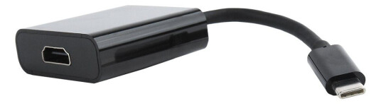 Gembird USB-C til HDMI Videoadapter 15 cm - 4K Støtte, Svart