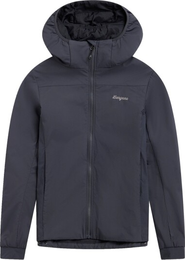 Bergans Holo Insulated Hood Jacket Junior Grå 140