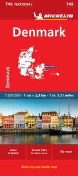 Denmark - Michelin National Map 749 Denmark - Michelin National Map 749