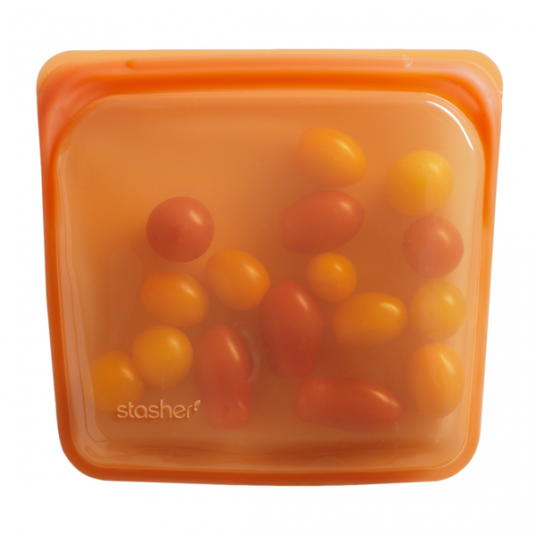 STASHER Silikonpose Sandwich Oransje