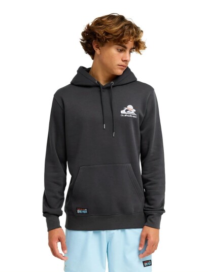 Quiksilver Opqs Luf Island Hoodie Black S Quiksilver Opqs Luf Island Hoodie Black S