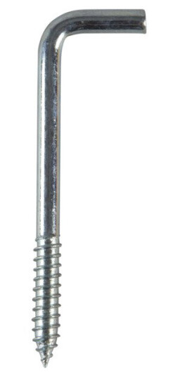 Essve Vinkelkrok 50x3,5 stål blankforsinket ant: 6stk Essve Vinkelkrok 50x3,5 stål blankforsinket ant: 6stk