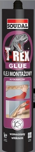 Soudal Øyeblikkelig Monteringslim T-Rex Blå 380g Soudal Øyeblikkelig Monteringslim T-Rex Blå 380g